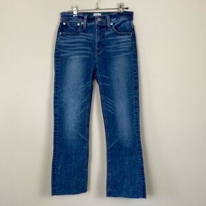 J. Crew Denim Billie Demi Boot Crop High Rise Jeans‎ Size 26 (F5)